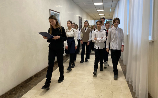 Экскурсия в Правительство Новосибирской области